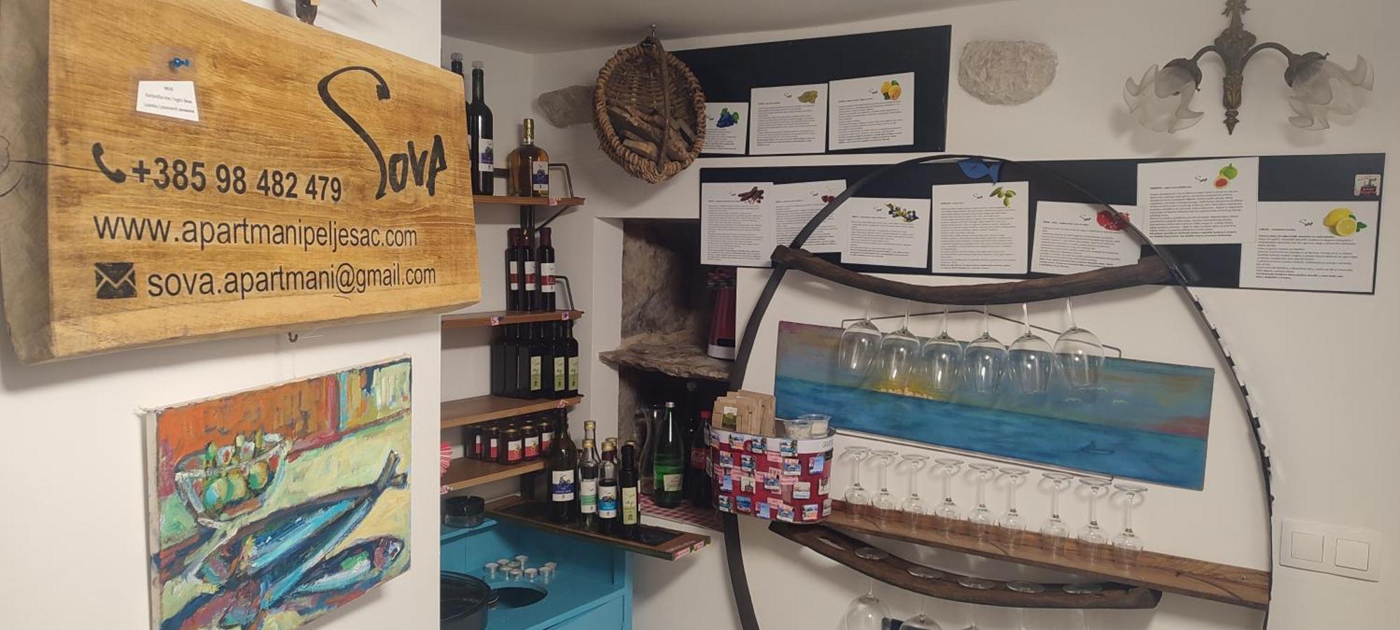 Apartmani Peljesac Sova Sreser Eksteriør billede
